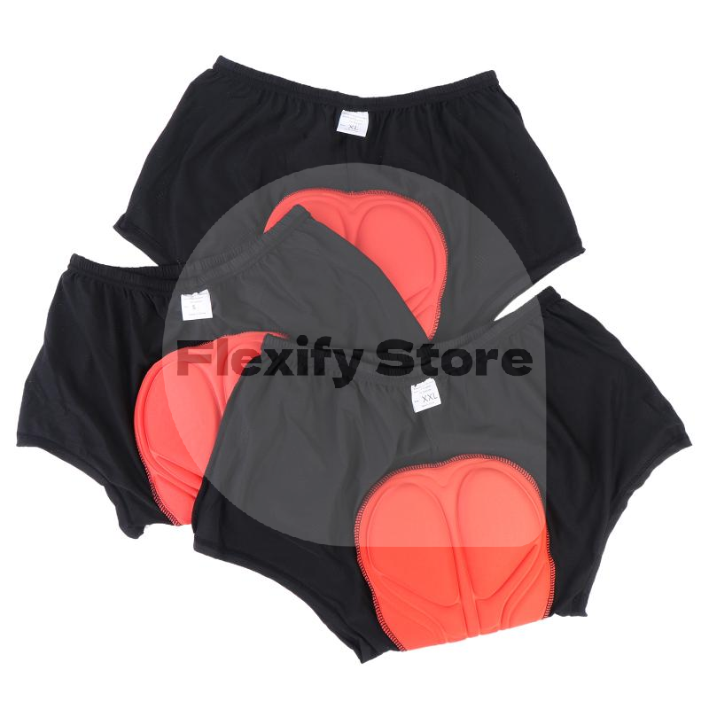 Cycling Shorts For Commute - Padded Cycling Underwear Shorts 3D Soft