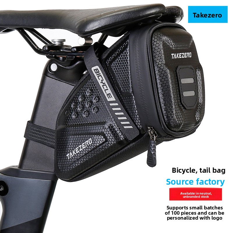 Black L Eva Hard Shell Bicycle - Saddle Bag Under Seat review and price