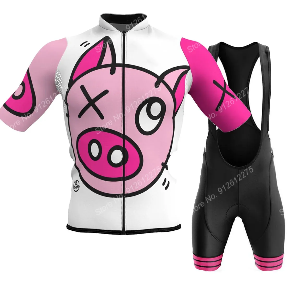 Set Cartoon Comic Pig 2023 Cyc - Cycling Commuter Clothing review and price