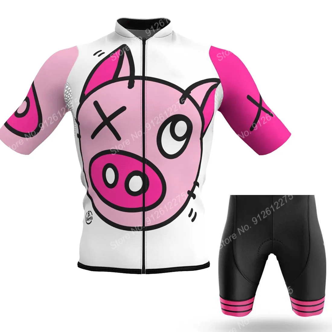 Set Cartoon Comic Pig 2023 Cyc - Cycling Commuter Clothing review and price
