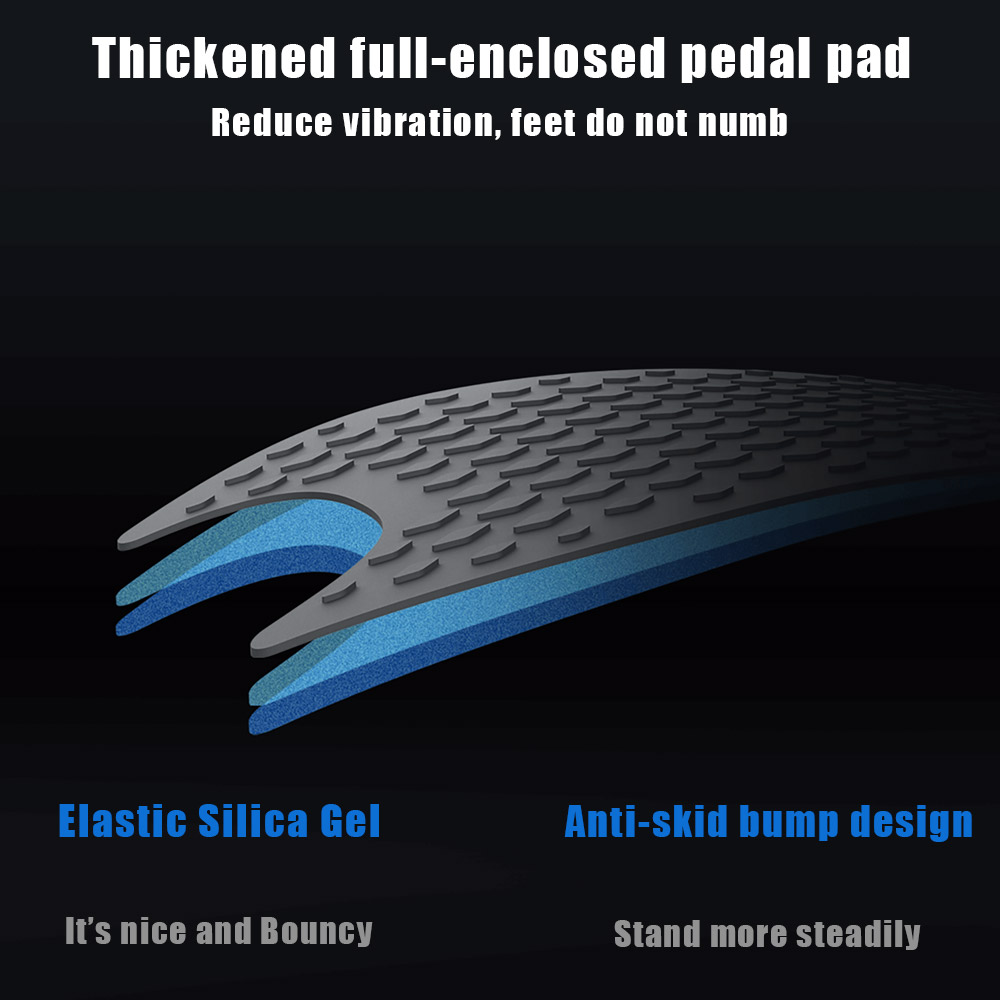 Silicone Foot Pad for Ninebot  - Bell Handlebar Ring review and price