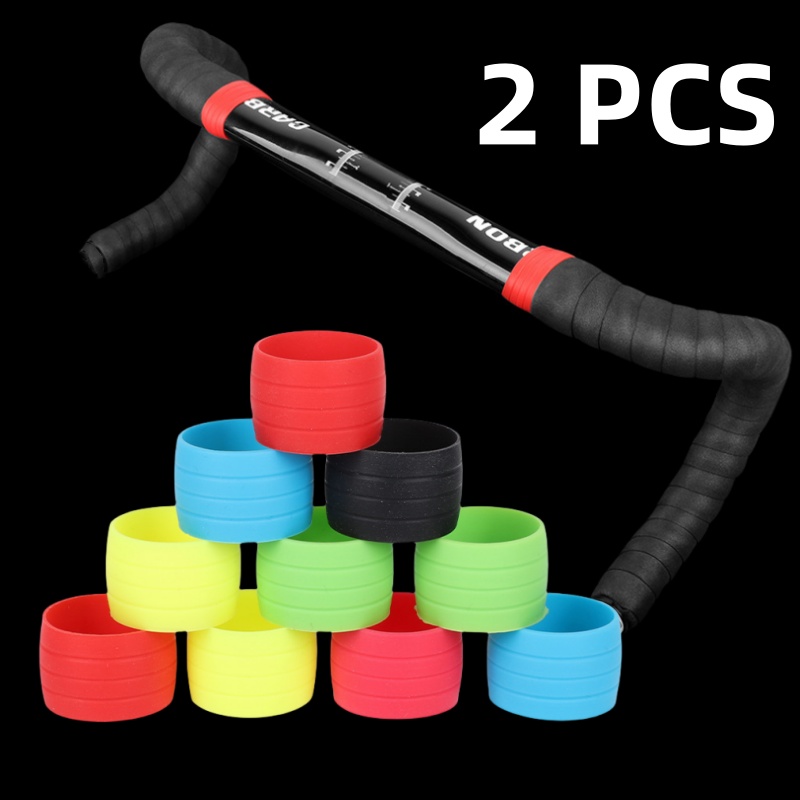 2pcs Silicone Anti-skip Bicycl - Bell Handlebar Ring review and price